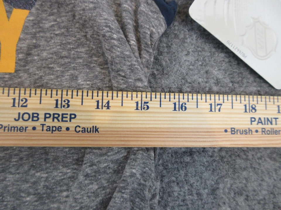 Buffalo Sabres Shirt Womens Medium Blue Gray NHL Hockey Touch Maternity New - Image 4 of 4