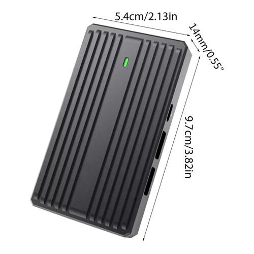 M.2 NVMe SSD Enclosure Tool-Free USB 3.2 Type-C 10Gbps to M.2 SSD Enclosure - Afbeelding 8 van 8