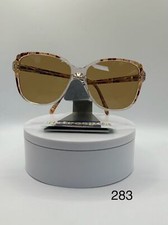 True Vintage Oversize Sunglasses  NOS Monochrome Style Brown Lens Oleg Cassini