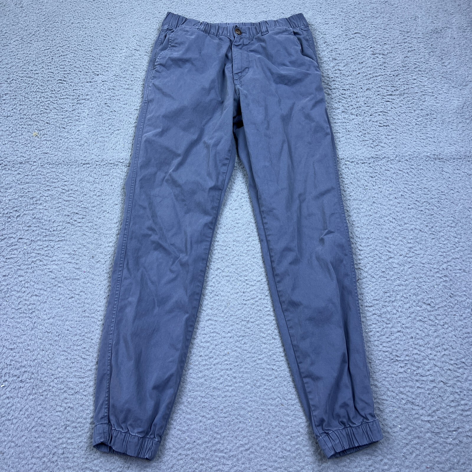 Bearbottom Stretch Jogger Mens MT Tall Steel Blue Chino Outdoor Pants 28x30