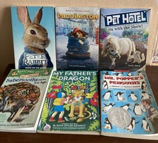 A lot of 6 Children's chapter books homeschool fiction