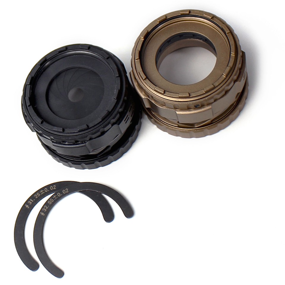 Scope Cap For PVS31 NVG Focusing Device Adjustable Iris Aperture Lens ...