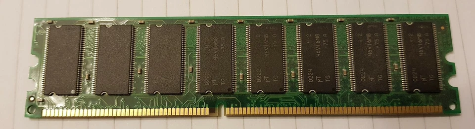 Siemens SDU03264D1B22MT-75 256MB-DDR-PC2100 Ram - Image 2 of 2