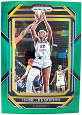 ISABELLE HARRISON 2023 WNBA Prizm Basketball Green Prizm Chicago Sky