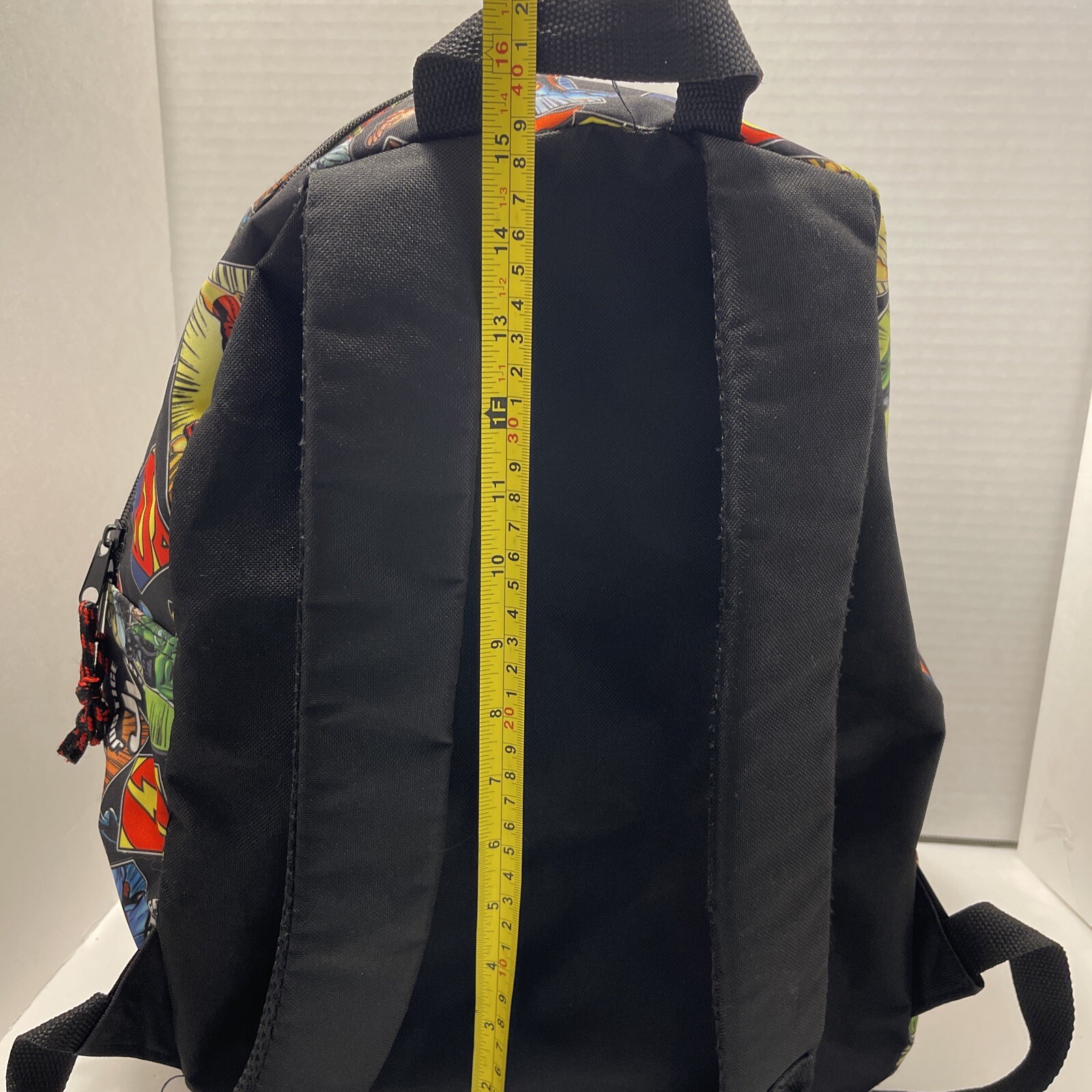 Justice League Super Hero Backpack School Bag Superman Ironman Flash 16&rdquo; X14&rdquo;