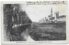 Montagnana (Padova). Viale Circonvallazione, lato Ovest.