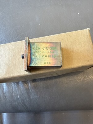 CHS-5864 Sylvania X-Band ATR Gas Switching Tube 1958 Tu9