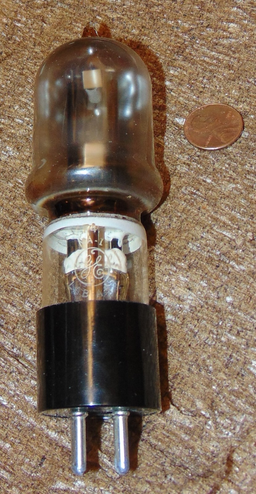 RARE G.E. NA-1 Sodium Vapour Lab-Arc LAMP TUBE WORKS VINTAGE Polariscope TESTED