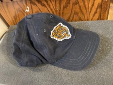 NEW Gymboree BOYS Blue VARSITY FOOTBALL Bear BASEBALL CAP Hat SZ 5-6-7 - NWT