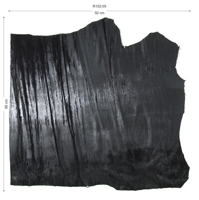 Rindleder Schwarz 1,2 Mm Dick A3 Stück Echt Leder LARP Black - Foto 9