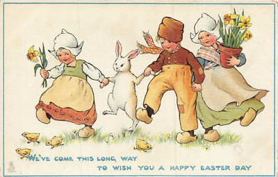 We'Ve Come Dieses Lang Way To Wunsch You Ein Happy Easter Day-Tuck Postkarte