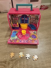 Vintage Pound Puppies Pretty Paws Pet Show Playset w/ Figures Salon 1995
