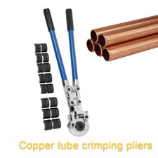 Pinza pressa manuale V12-28 mm + tubo composito TH16-32 mm tubo rame pinza pressa tubi
