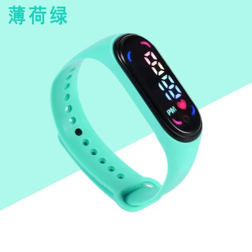 Children'S Waterproof Sports Smart Watch Outdoor Silicone Bracelet Touch Watch - Picture 20 of 26