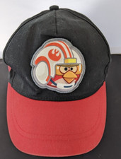 Angry Birds Star Wars Black Hat Baseball Cap Snap Back Teen Size