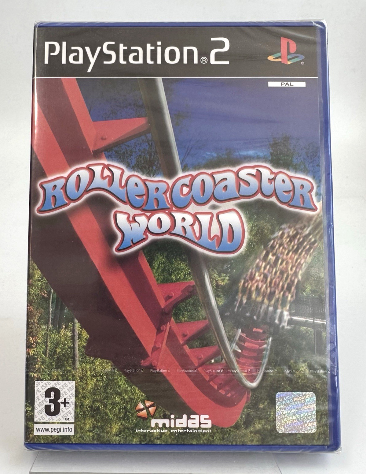 PS2 Rollercoaster World, New And Factory Sealed