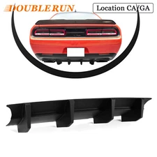 For 2015-2022 Dodge Challenger GT SXT Rear Bumper Diffuser Shark Fin Spoiler
