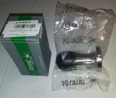 KROME DISPENSE C2452, 52mm STAINLESS ROUND HANDLE COFFEE TAMPER, NEW, FREE SHIP