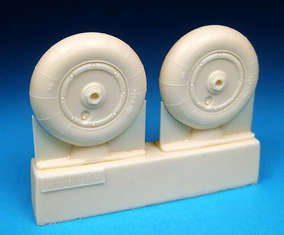 Barracuda BR-R32074 1/32 Bf109G-10/K-4 Main Wheels