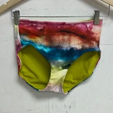 CALIA Women's High Waisted Sculpt Swim Bottom Watercolor Multi WSA22409PRT