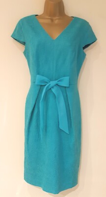 Precis Petite Green Lace Dress Sz 10 Excellent! Wedding Occasion Summer  UK