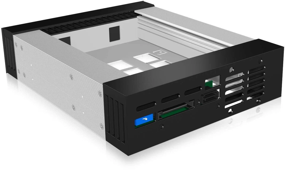 525" Wechselrahmen für 1x 35" 89 cm oder 1x 25" 635 cm SATA III/SAS II HDD/SS... - Bild 4 von 4