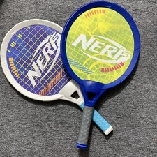 Nerf Franklin Sports 2 Player Foam Tennis Set Rackets Racquets Blue White