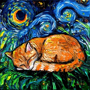 van gogh orange