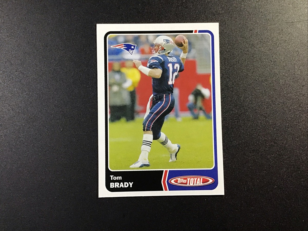 TOM BRADY 2003 Topps Total #299 NEW ENGLAND PATRIOTS THE GOAT