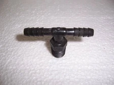 VACUUM TEE 1/4 NPT X 2-1/2 W 2 1/4 OUTLETS NEW BNS11226