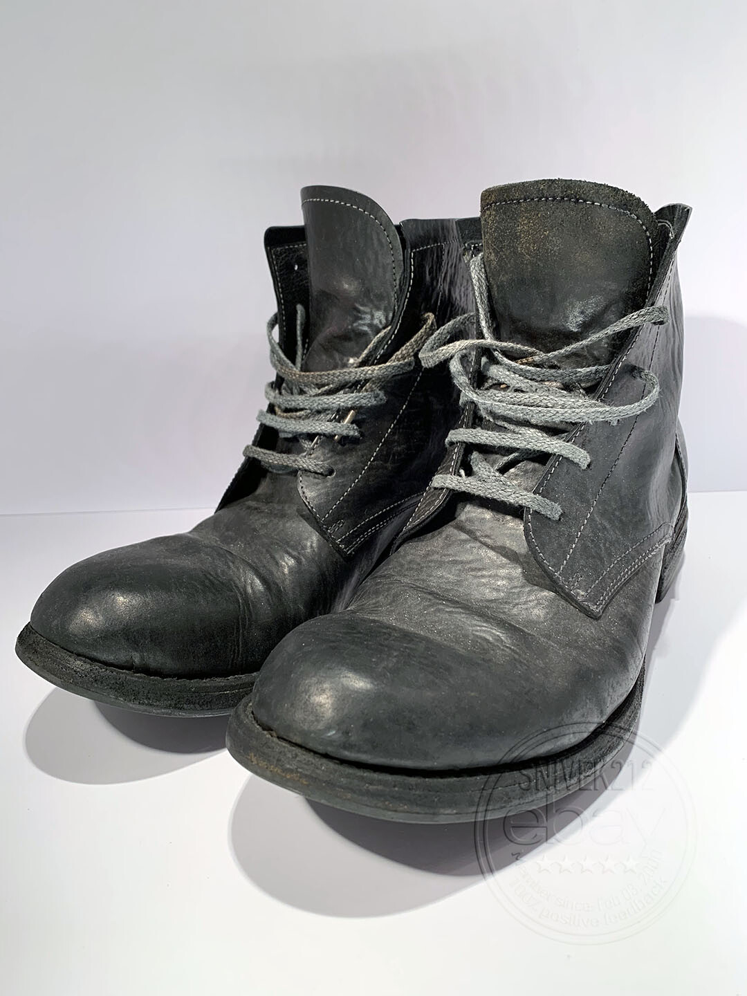 A1923 AUGUSTA HORSE LEATHER WORK BOOTS 44EU *FREE FAST SHIPPING* eBay