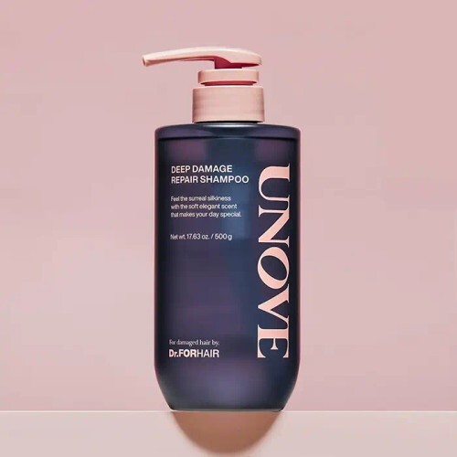 UNOVE Deep Damage Repair Shampoo 500ml for Damaged Dry Coarse Hair *UK SELLER*
