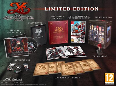 Ys IX: Monstrum Nox Limited Edition - Switch - sealed/new