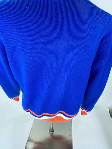 Maglione Vintage Raro Denver Broncos Starter Maglia Ricamato Scollo V Taglia M - Foto 6 di 8