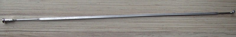 DT STAINLESS STEEL 296mm BLADED BIKE SPOKE & NIPPLE HANDY RARE SPARE