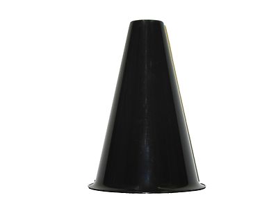 10 8 Inch Yellow Cheer Leading Megaphones Made in America Lead Free Recyclable