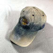 Los Angeles Lakers Hat Mens Blue Strap Back N...