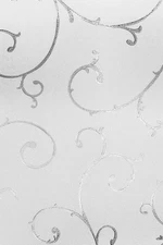 ETCHED LACE Decorative Glass Window Film 24" x 36" Vinyl Static Cling Films