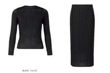 PLEATS PLEASE APOC Skirt black OSFA New