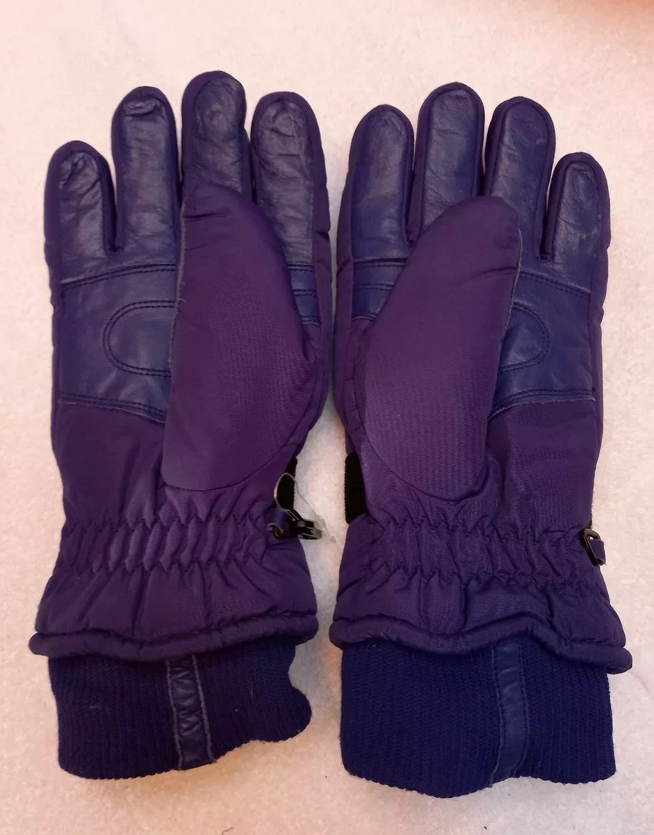 COLUMBIA Sportswear Womens Size Large WINTER GLOVES Purple VGC eBay