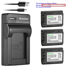 Kastar Battery Slim USB Charger for Sony NP-FZ100 BC-QZ1  Sony Alpha a9R Camera