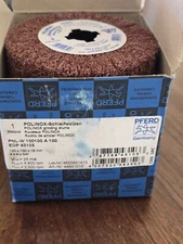 Pferd Polinox Non Woven Grinding Drum 100×100 19mm Keyway 100 Grit #44641010