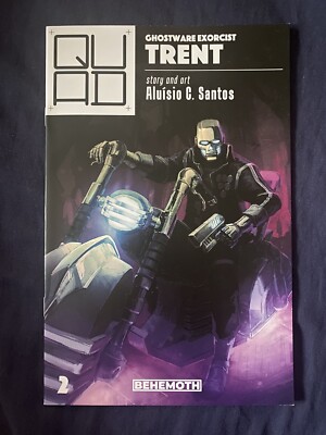 QUAD #2 (BEHEMOTH COMICS 2022) COVER B VARIANT - BAGGED & BOARDED