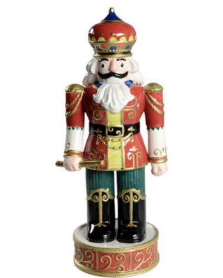 Fitz and Floyd Holiday Nutcracker Red