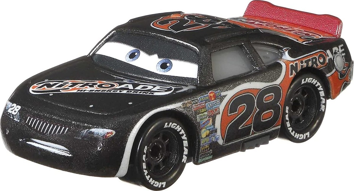 Disney Pixar Cars 3 Metal Series Aiken Axler Nitroade 28 Die