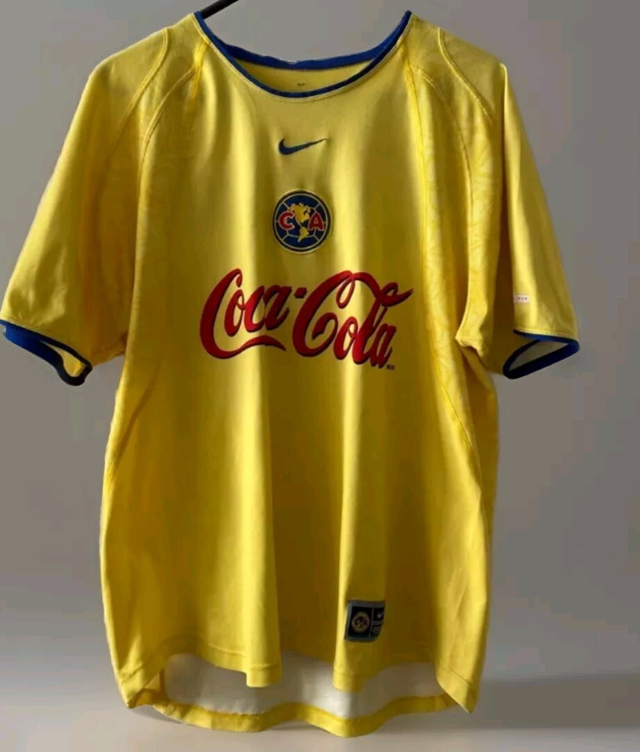 Nike クラブアメリカ サッカーシャツ Club America Rare Vintage- Nike Authentic Jersey 2003 Medium | eBay