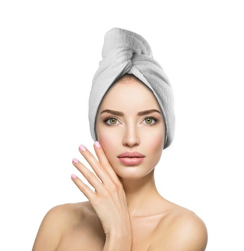 Hair Towel 100% COTTON TURBAN TOWEL WRAP QUICK DRY for Curly Long Thick Hair - Picture 17 of 19