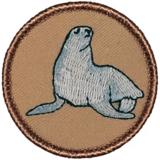 Seal Patrol Patch - 2" Round Embroidered Patch