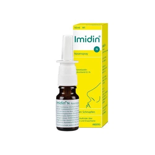 ARISTO PHARMA GMBH 10x IMIDIN N Nasenspray 10ml bei Schnupfen Erkältung Super-Spar-Set PZN: 4507581