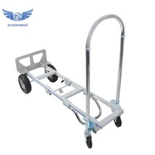 Aluminum Hand Truck,Heavy Duty Convertible Hand Truck Dolly 2 in 1 Design,1000LB